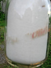 Vintage Drummond's Dairy,  Pyro Half Pint Milk Bottle — photo 2