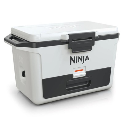 Kühlbox Ninja FrostVault 47L Weiß isoliert, 6 Tage Eis, Schublade