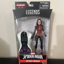 Marvel Legends Series Spider Man Spider Woman BAF Lizard 6  Figure Hasbro