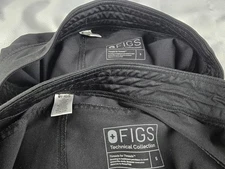 Figs Black Kade Black Cargo Scrub Pants Bottoms Lot of 2 Women's Small T21004