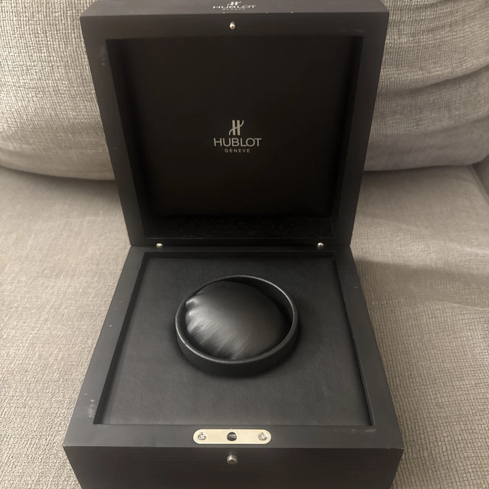 Estuche Caja Presentación Reloj Hublot Original Genuino Foto 3 de 4