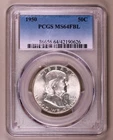 1950-P Franklin Half Dollar PCGS MS64FBL ***RARE ORIGINAL BLAST WHITE COIN***