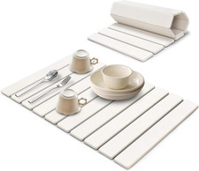 Large Stone Dish Drying Mats for Kitchen Counter, Eco - Friendly Diatomaceous St