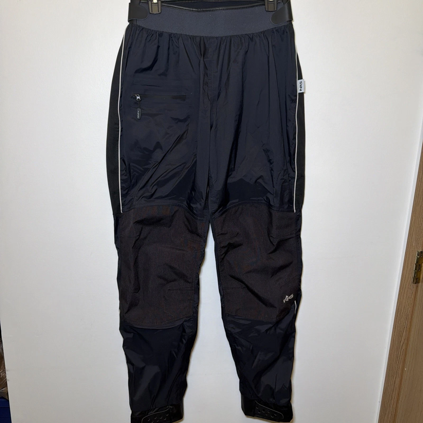 NRS Women's Size LARGE Carolina 2.5 Pants Black Waterproof Paddling Kayaking