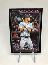 Jacob Stallings 2024 Topps Update Black Parallel /74 Card #US246