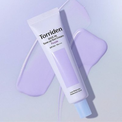 Torriden DIVE IN TONE UP SUN CREAM PURPLE SPF50+ PA++++ 60ml/ Korean Cosmetics