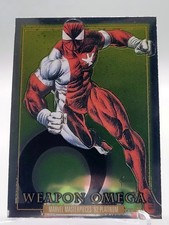 2024 WEAPON OMEGA MARVEL MASTERPIECES PLATINUM '92 TRADING CARD 96 SKYBOX