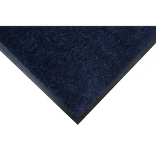 M A MATTING 1805134190 Plush Mat, Deeper Navy 3' x 4', Smooth Backing