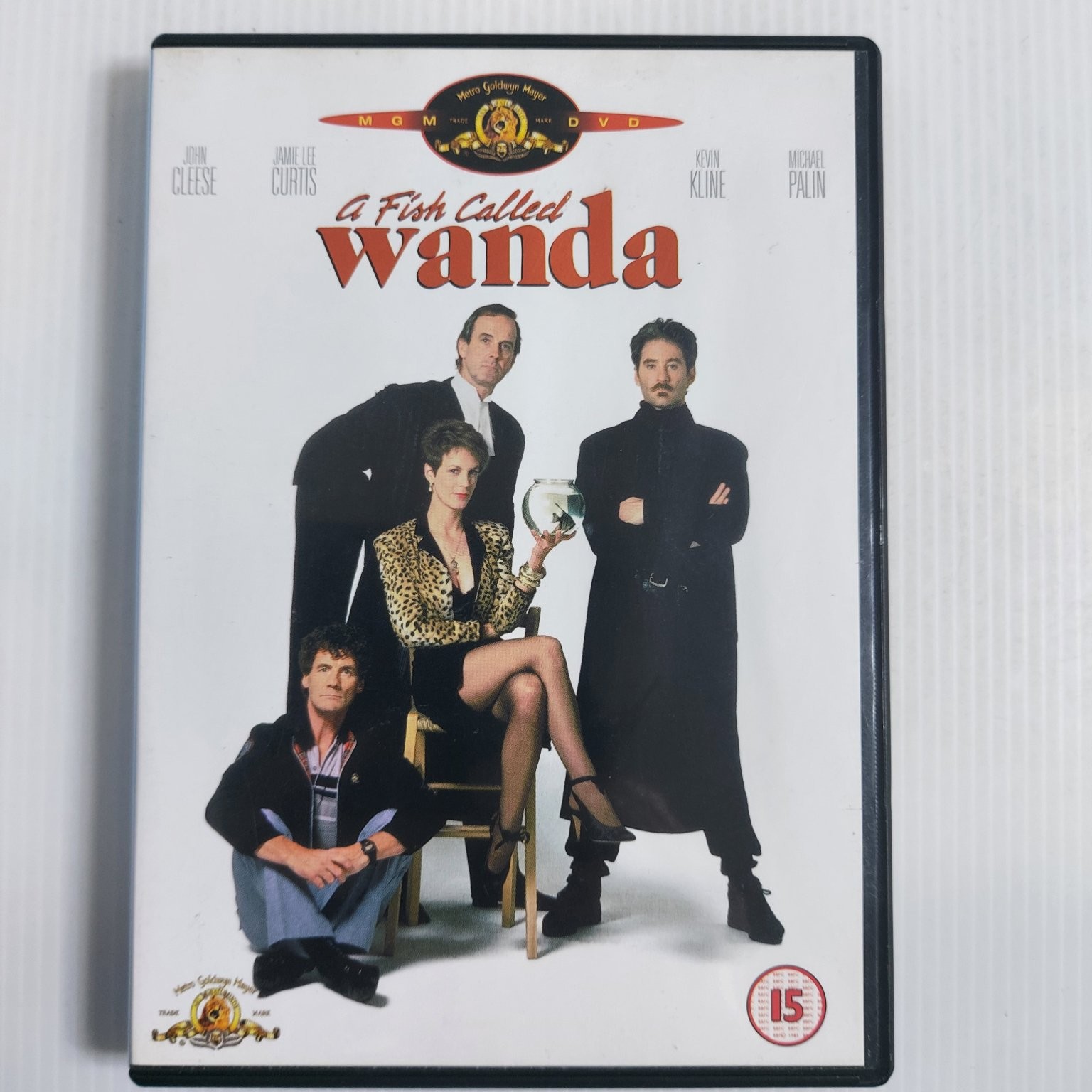 A Fish Called Wanda DVD 1988 John Cleese, Jamie Lee Curtis, Kevin Kline