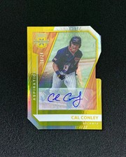 2021 Panini Elite Extra Edition Cal Conley Aspirations Auto Die-Cut 16/24 QI95