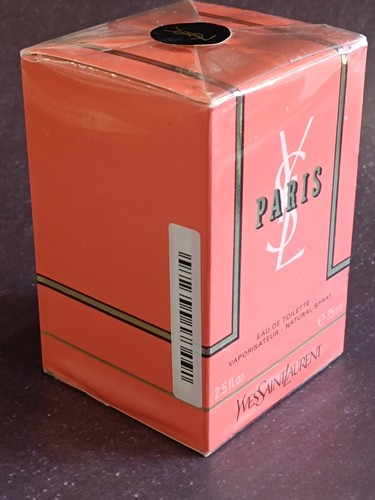 Perfume Scent Sealed New YSL Paris 75ml Eau De Toilette - Picture 3 of 7