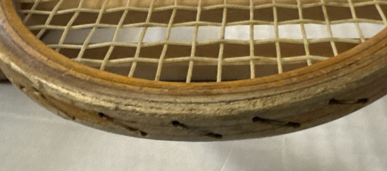 Spalding Pancho Gonzales Prize Cup Wood Tennis Racquet Vintage