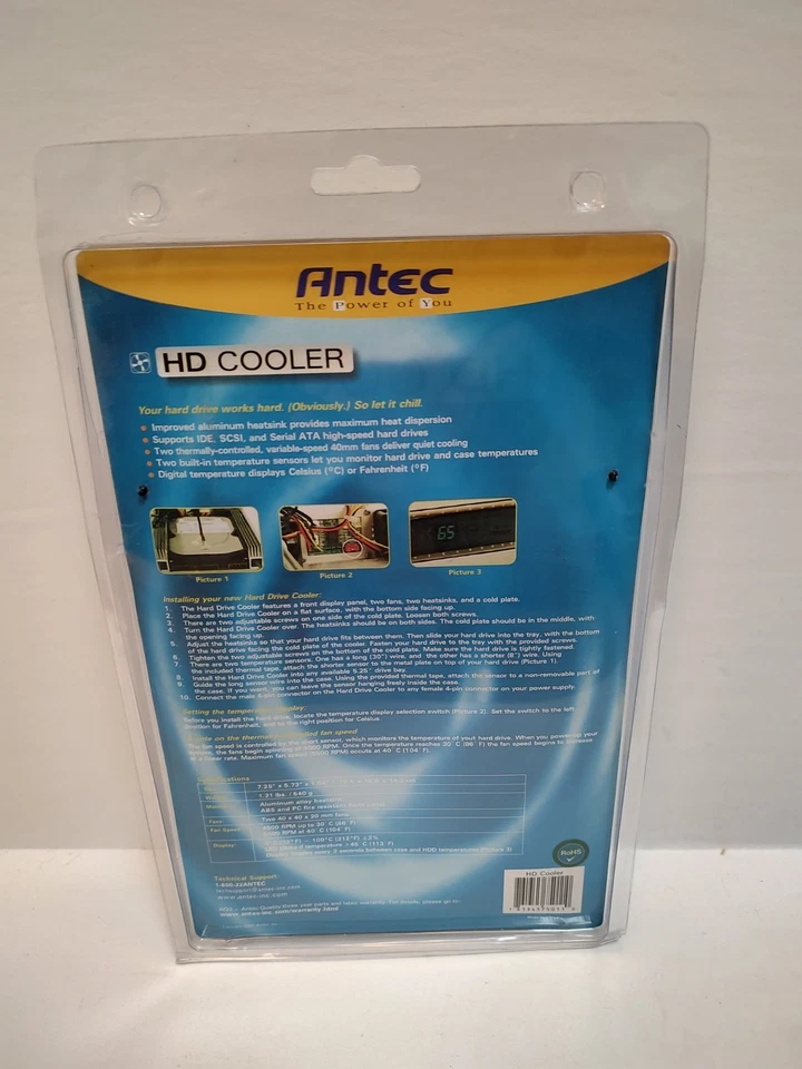 Antec HD Cooler With Digital Temperature Display - Image 2 of 4