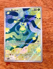 Budew 221/217 Illustration Rare Ascended Heroes Pokemon Holo Near Mint