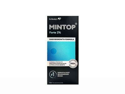 Dr.Reddy's Mintop Hair Fall Solution 2% - 60ml For hair Regrowth And Nourishment