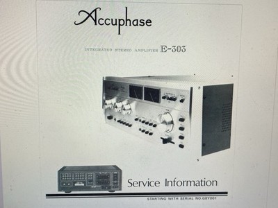 Accuphase E-303 Service Manual  Digital