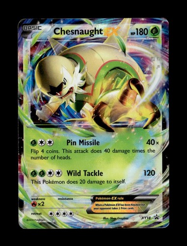 Chesnaught EX XY18 XY Promos Promo Holo Pokemon TCG MP