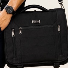 Messenger Pro Laptop Briefcase Bag Black Shoulder Strap Inner Compartments