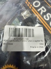 ELM 327 OBD2 TO USB CABLE SCANNER FOR WINDOWS