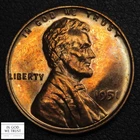 1951 PROOF Lincoln Wheat Copper Cent 1C PR
