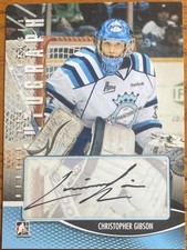 2012-13 ITG Heroes & Prospects Autographs Christopher Gibson SP #A-CG