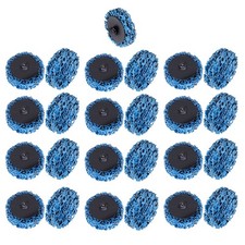 50 PCS 2 Inch Blue Quick Change Easy Strip  Clean Disc For Paint Rust