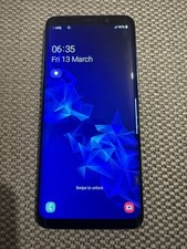 Samsung Galaxy S9 Plus SM-G965U 64GB Midnight Black Ohne Simlock