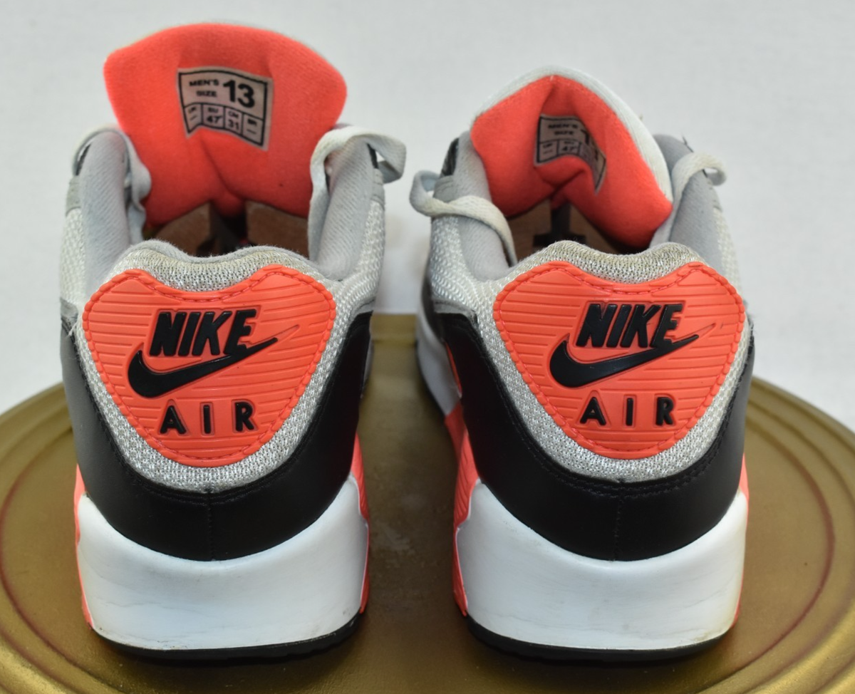 Nike Air Max 90 Infrared OG classic CT Mens Shoes Size 13 Gray/Black Sneakers Shop Nike Air Max 90 Premium  main image 4