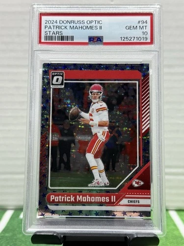 2024 Panini Donruss Optic - Patrick Mahomes II #94 Stars Prizm PSA 10