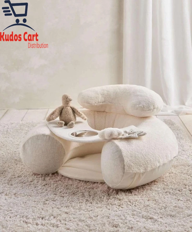 Welcome to the World Ducking Sit & Play Baby Floor Seat, Cream (From +6Month unt