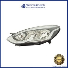 FARO PROIETTORE ANTERIORE SINISTRO PARABOLA CROMATA - SX - FORD FIESTA VII 17->