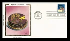 Dr Jim Stamps Colorano Silk Cachet Happy Birthday First Day Cover 1987