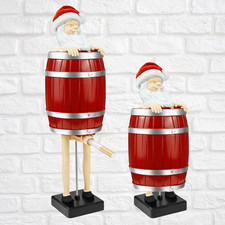 Santa Claus Cigarette Dispenser Up Holder Prank Toy Smoking Box Case Funny Gift