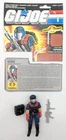 Vintage 1986 GI Joe Cobra Viper V1 Action Figure With Filecard