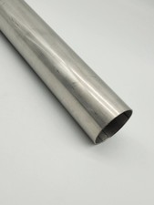 Exhaust Pipe 1.75" 45mm 300mm Long Stainless Steel Tube Exhaust Repair Section