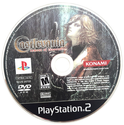 Castlevania: Lament of Innocence PlayStation 2 Action Adventure Konami Tested