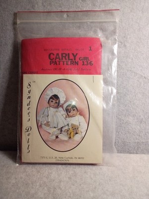 VTG Syndee's Dolls Carly Pattern Girl 136