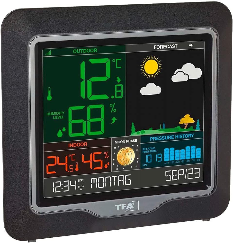 Stazione Meteo Casa TFA Dostmann Season 35.1150.01 - Ideale per Famiglie - 1