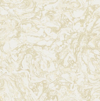Tapete, Designtapete, Vanderbilt, Eisenerz, Schimmer, Sahne, Creme-Caramell