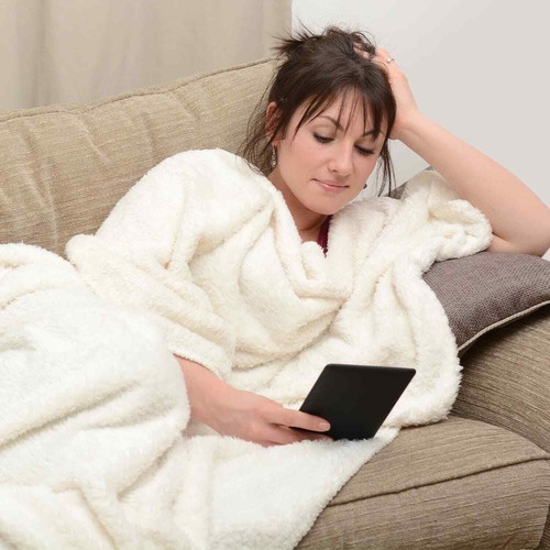 Sherpa Fleece Throw Blanket Large Soft Warm For Winter Sofa Bed Chairs Snug Rug - Picture 42 of 131