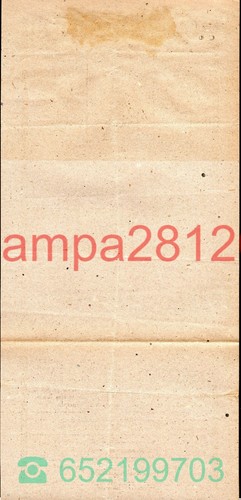 CARTEL DE FUTBOL 1942 CLUB DEPORTIVO ANTEQUERANO - LINARES DEPORTIVO 142x315mm - Picture 2 of 3