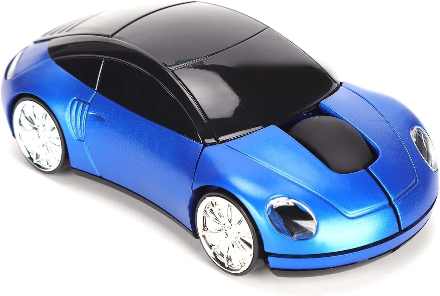 2.4Ghz Ergonomic Car-Shaped Wireless Optical Mouse with USB Receiver for Comfort and Style