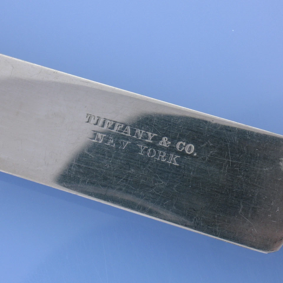 Tiffany & Co. Flamenco Plata de Ley - 7 3/4" Desayuno Té Postre Cuchillo - FMP Foto 3 de 4