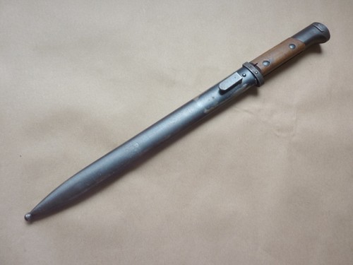 WWII German/Czech VZ24 Bayonet And Scabbard - Picture 3 of 8