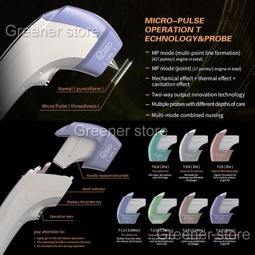 3in1 Professional Skin Tightening Reshape Facial Lift 360° Anti-Wrinkle Machine - Picture 7 of 17