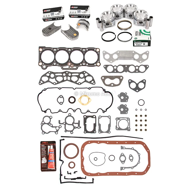 Полный комплект прокладок поршневых подшипников подходит для 88-92 Mazda 626 MX6 Ford Probe - Изображение 2 из 4