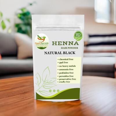 NATURAL HENNA HAIR POWDER PURE AYURVEDA HERBAL COLOR DYE BODY ART UNISEX 60g 