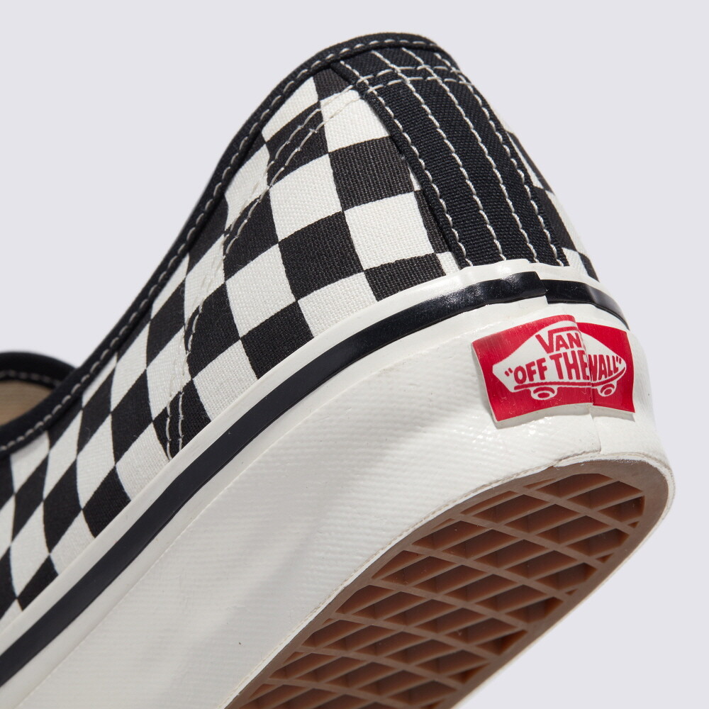 New Vans Authentic Reissue 44 Checkerboard Black Sneakers