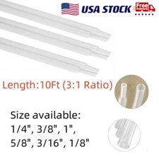 Heat Shrink Tubing 3:1 Ratio-Wire Wrap Insulation Marine Sleeves Protection Kit