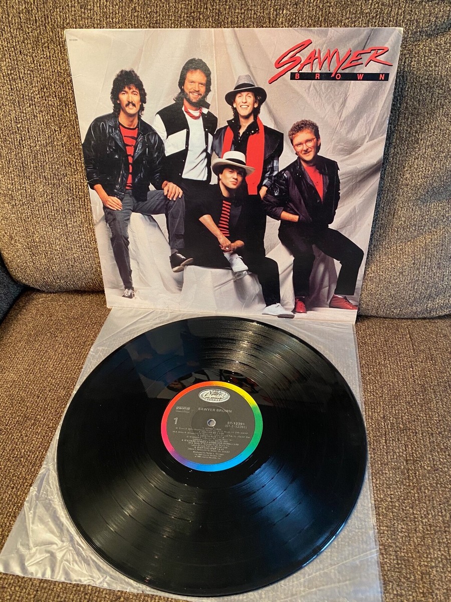 SAWYER BROWN Self Titled 1985 Capitol LP ST-12391 EXC-/EXC